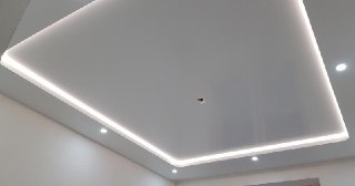 Светодиодные натяжные потолки Михайловка, цена от 1541 руб.